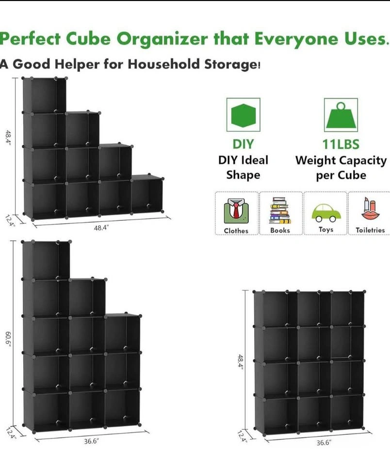 10 Cube Storage Shelves - photo 3