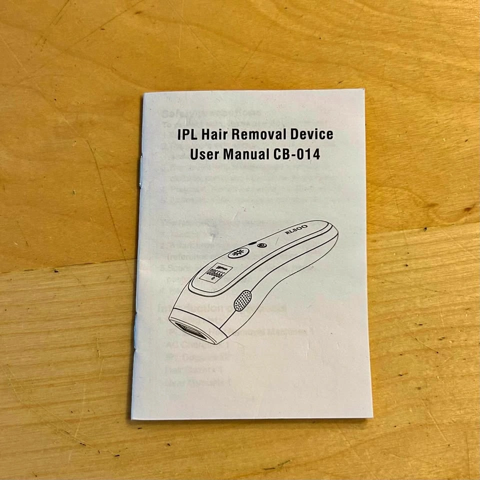 IPL Hair Removal Device