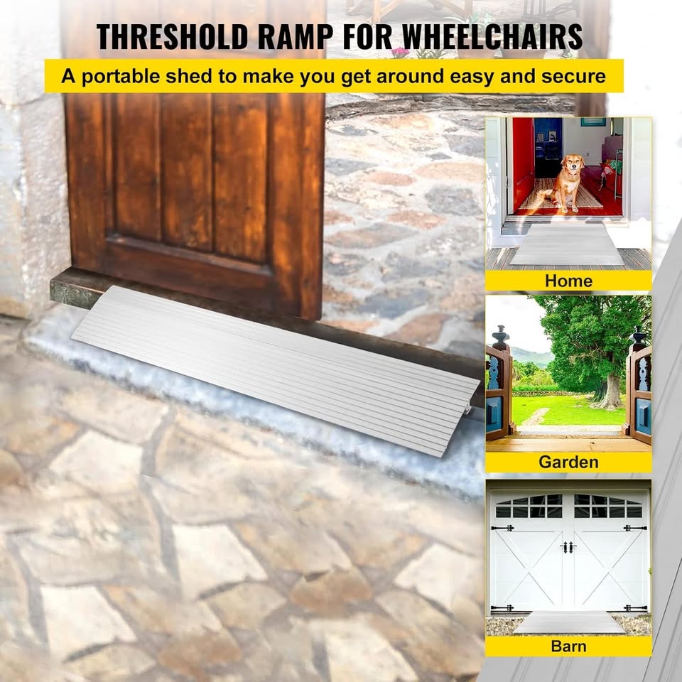 Multi Purpose 34" Long VEVOR Door Threshold Ramp - photo 2