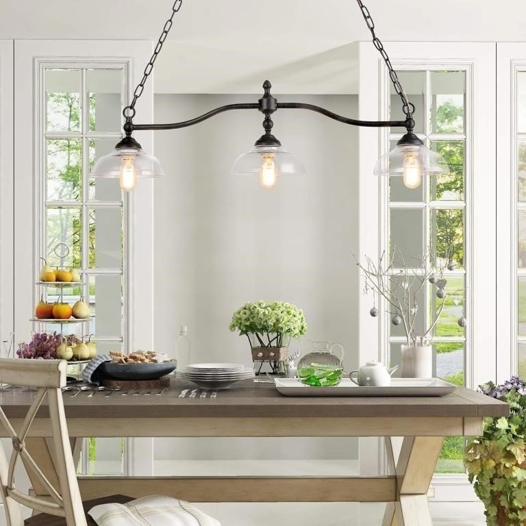 LOG BARN 5-Light Farmhouse Industrial Pendant Light - photo 2