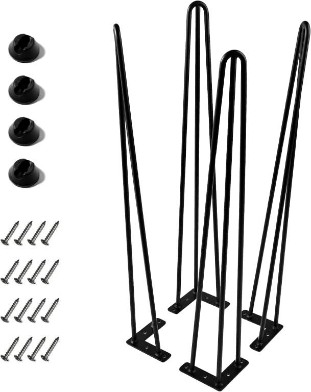 28 Inch Hairpin Legs for Furniture set of 2
