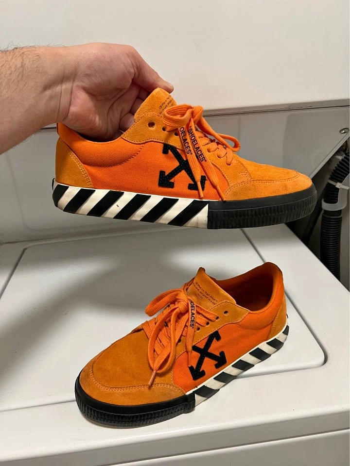Offwhite Shoes Size 42 US Size 9 Orange