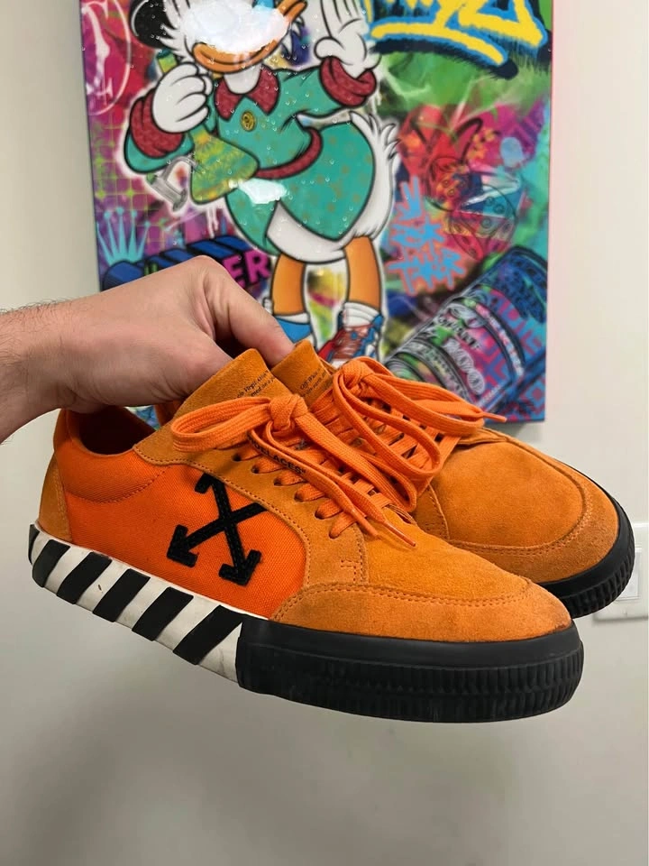 Offwhite Shoes Size 42 US Size 9 Orange - photo 2