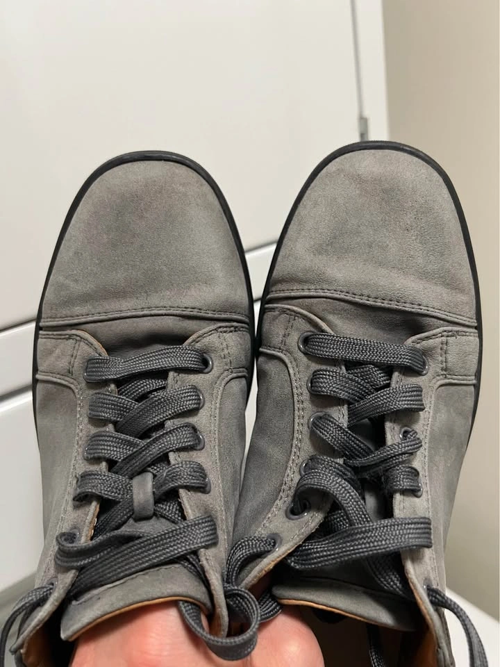 Louboutin Shoes Gray Mens Size 42 US 9 Grey Christian Louboutins - photo 4