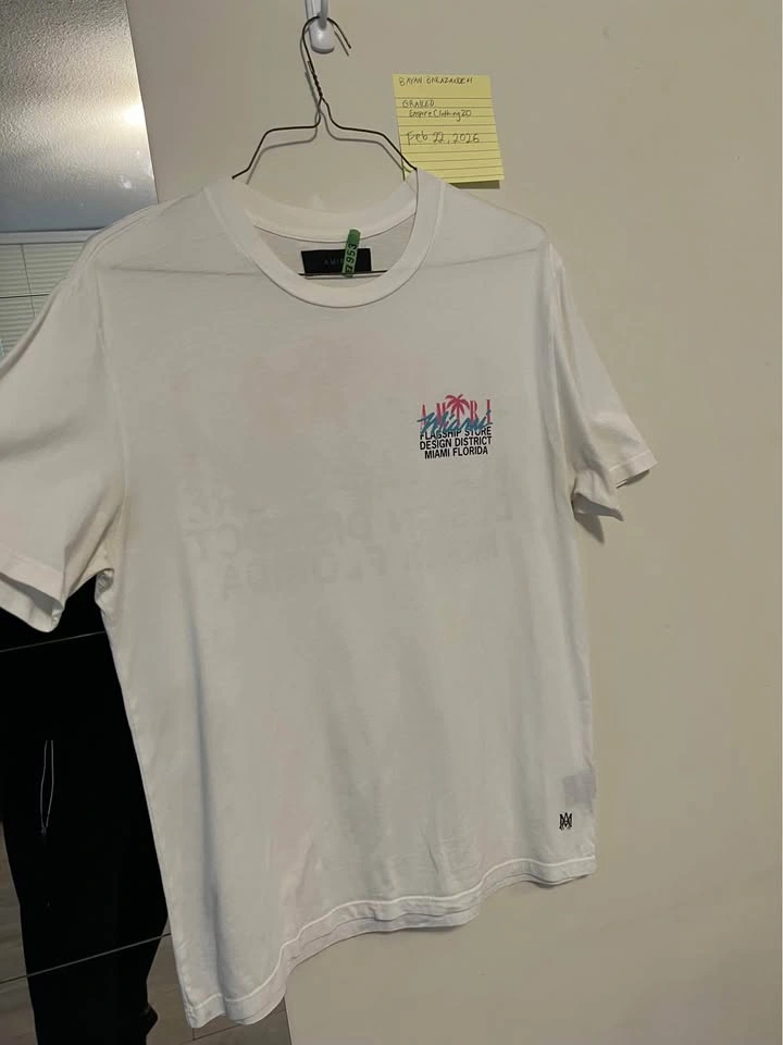 Amiri Tshirt Miami Pop-Up Shop Limited - photo 2
