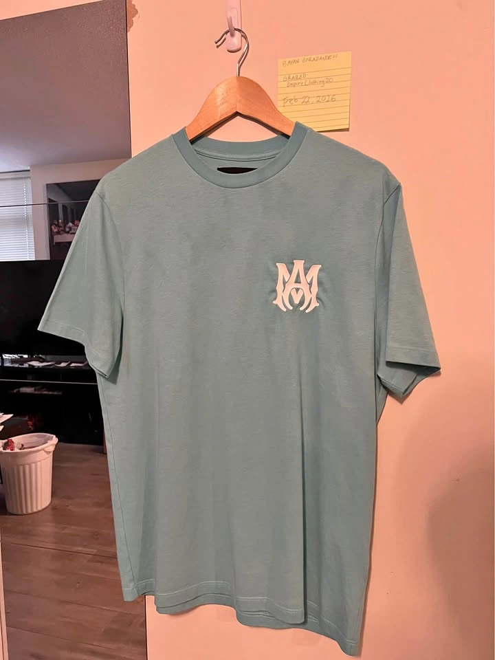 Amiri T-Shirt Tiffany Blue