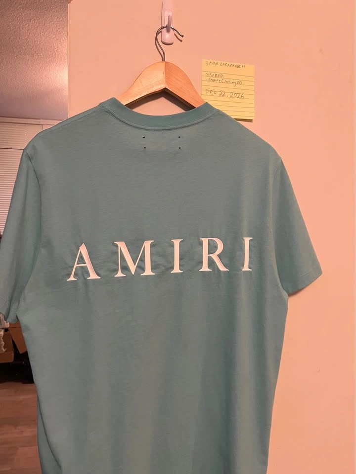 Amiri T-Shirt Tiffany Blue - photo 2