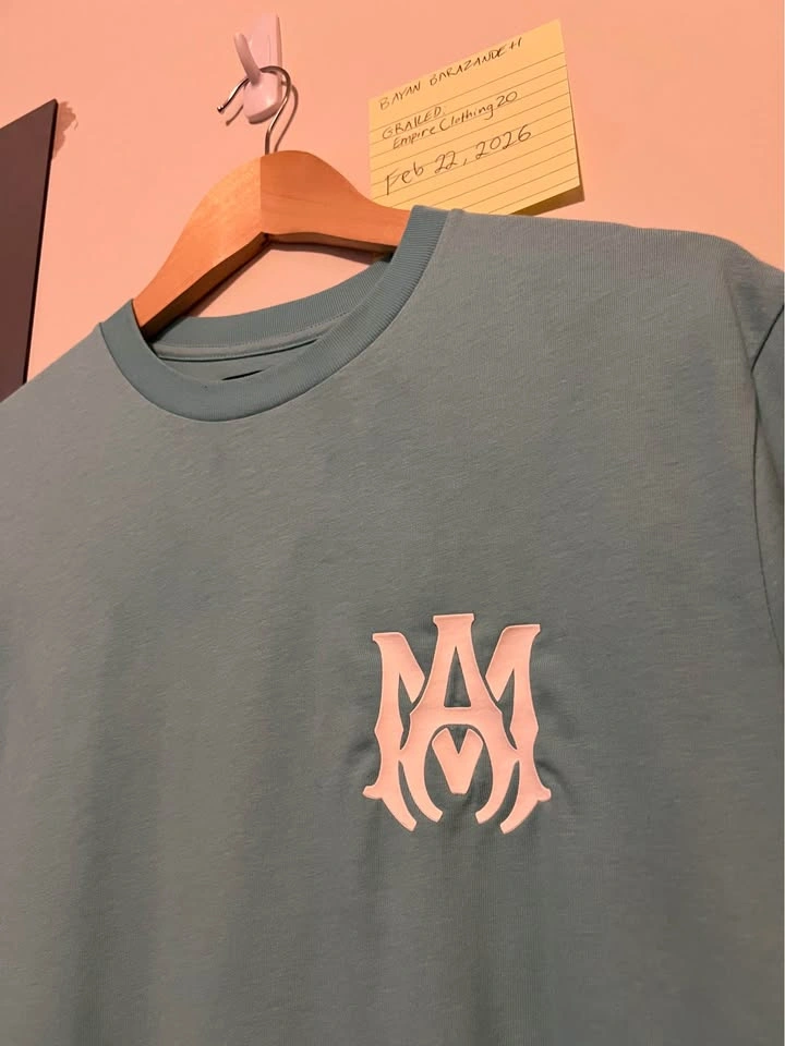 Amiri T-Shirt Tiffany Blue - photo 3