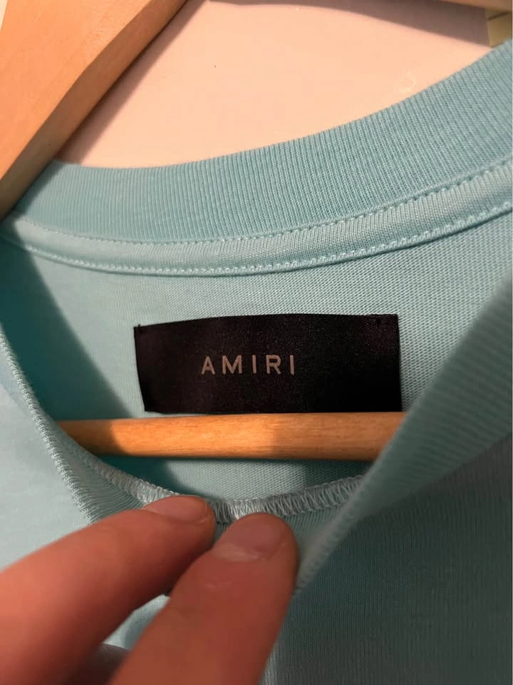 Amiri T-Shirt Tiffany Blue - photo 4