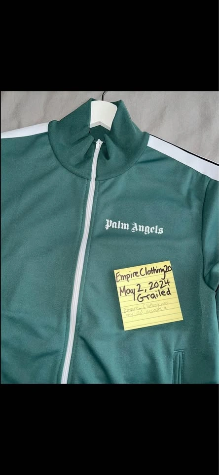 Palm Angels Zip-Up Grey - photo 4