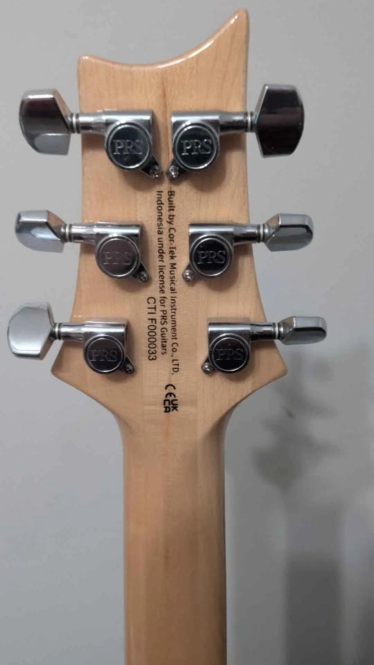 PRS SE Custom Blue Electric Guitar - photo 3