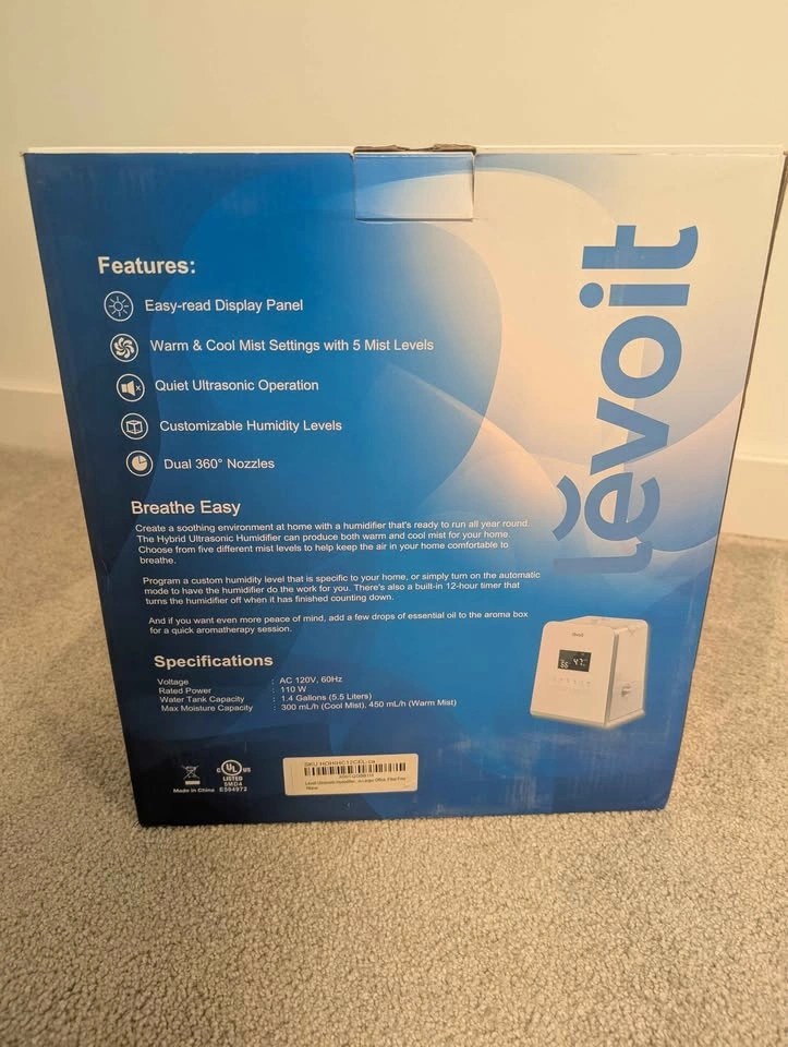 Levoit humidifier 5.5 lire - photo 2