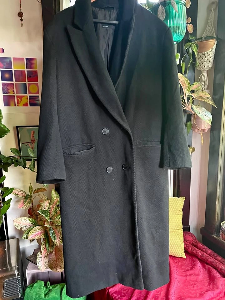 ASOS Black Trench Coat - photo 5