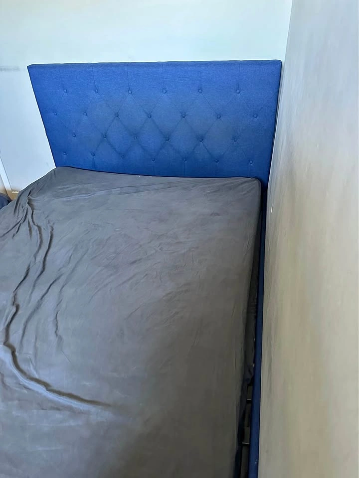 Blue Queen Bed frame