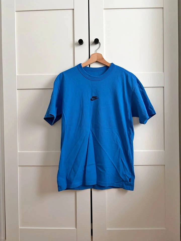 Nike Blue t shirt with embroidery logo