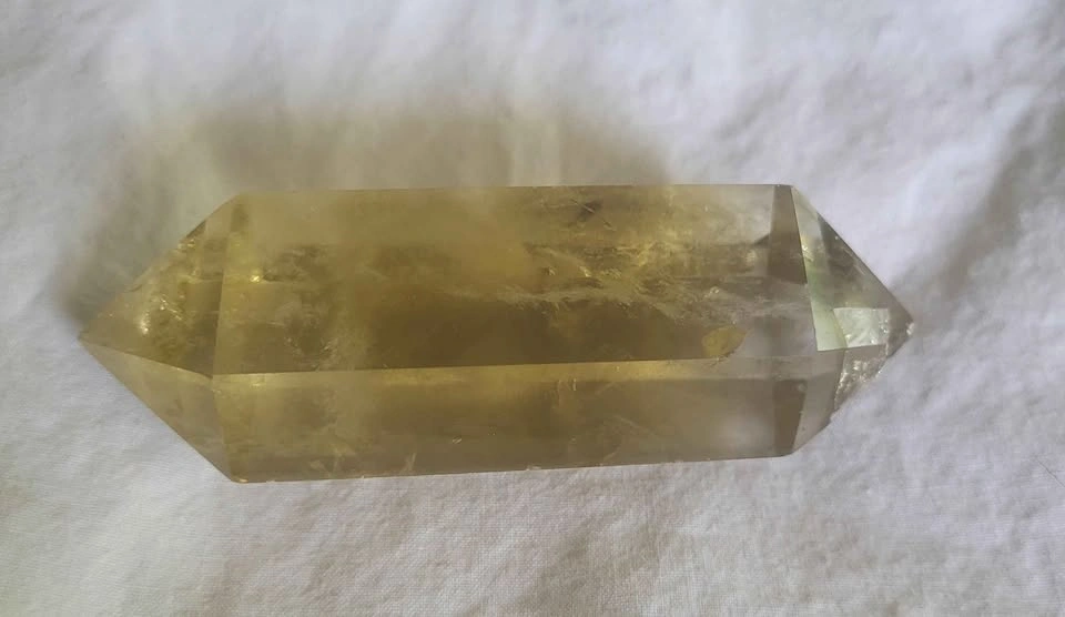 Double Terminated Citrine Crystal - photo 3
