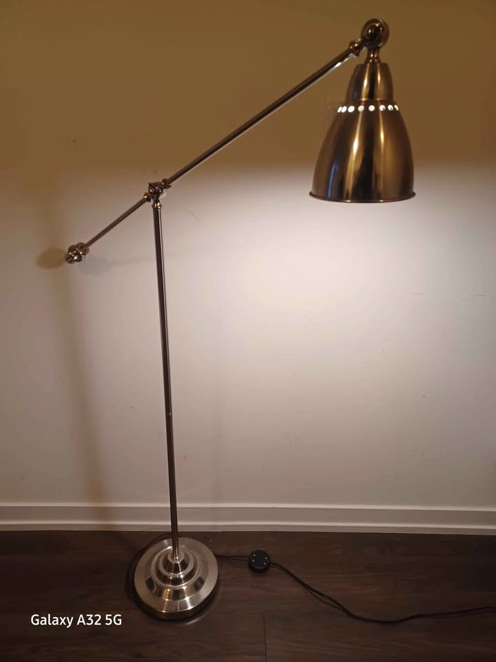 Adjustable Silver Floor Lamp - photo 3
