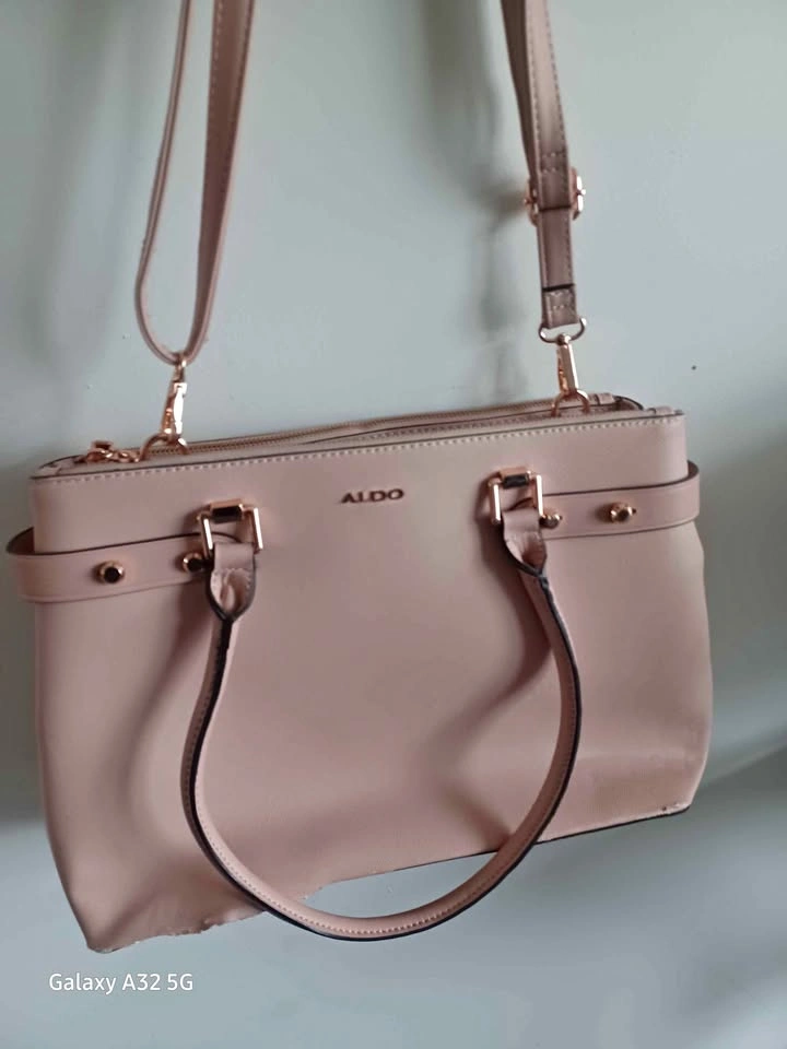 ALDO Pink Handbag with Shoulder Strap