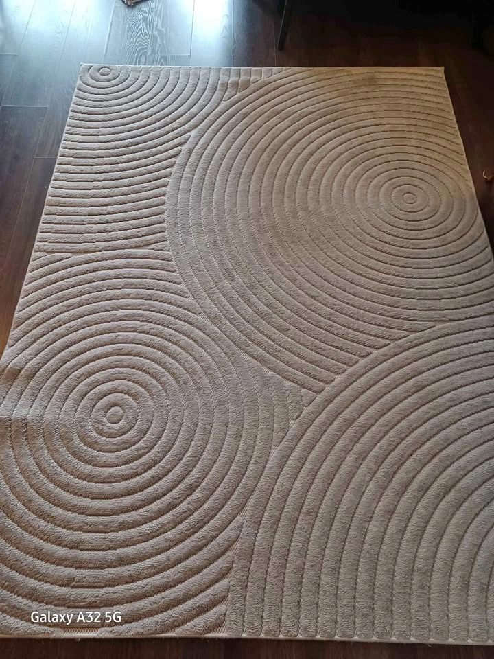 Area Rug - 5 ft 3 in x 7 ft - Camden Cali Collection - Grey