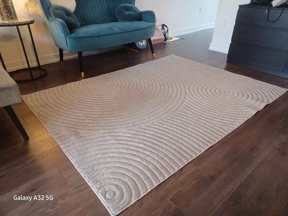 Area Rug - 5 ft 3 in x 7 ft - Camden Cali Collection - Grey - photo 3