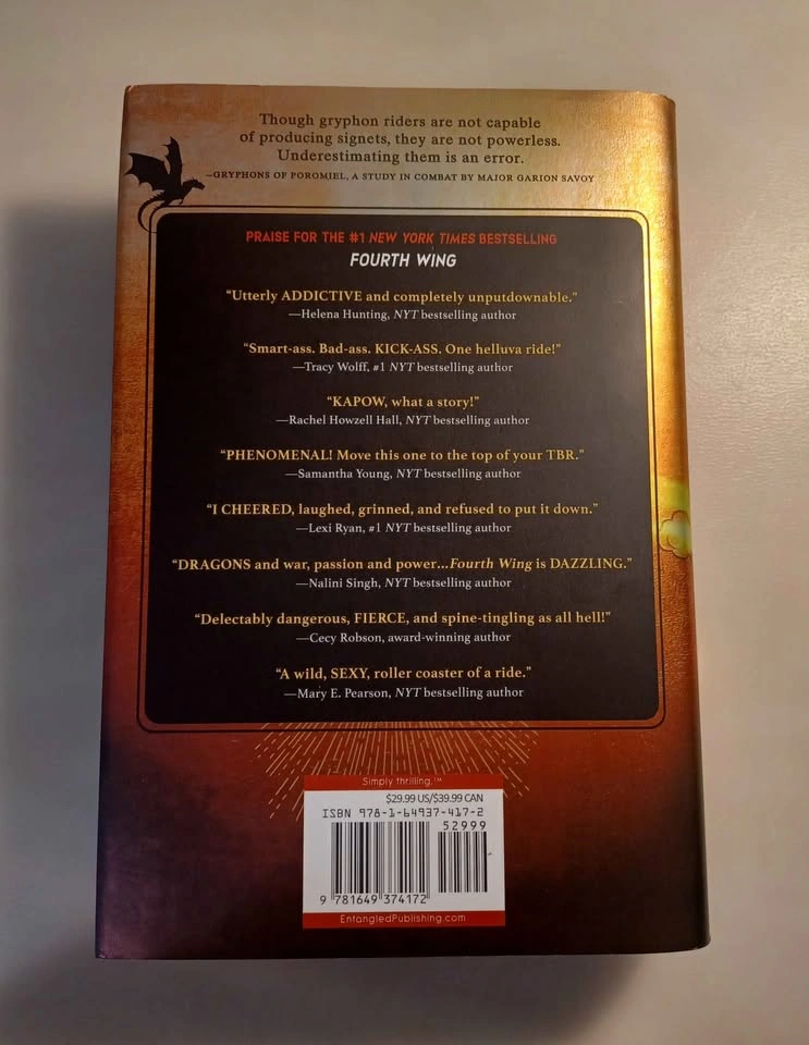 ✨️ First Edition ✨️ Iron Flame - First Edition w/ sprayed edges - photo 3