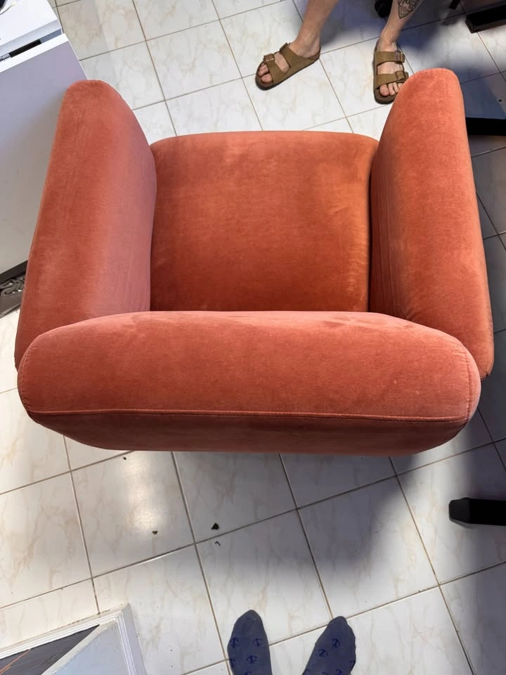 Blue Dot Puff Puff Lounge Chair - photo 2