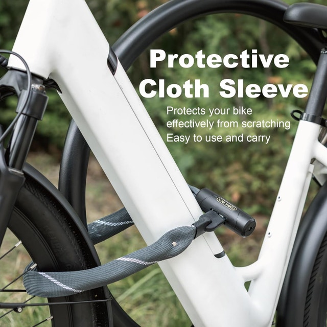Via Velo 7mm Square Chain Bike Lock - 3.6ft - photo 3