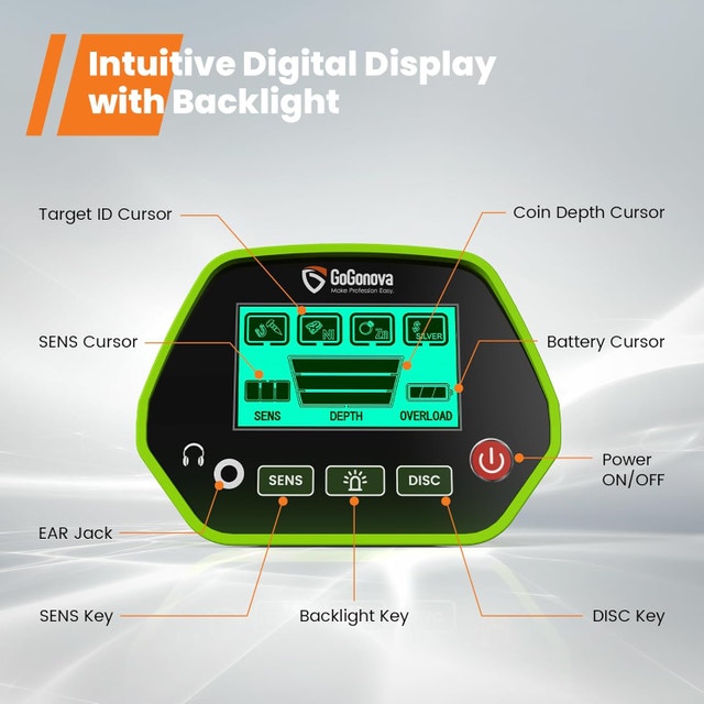 GoGonova Metal Detector for Adults & Kids - photo 4