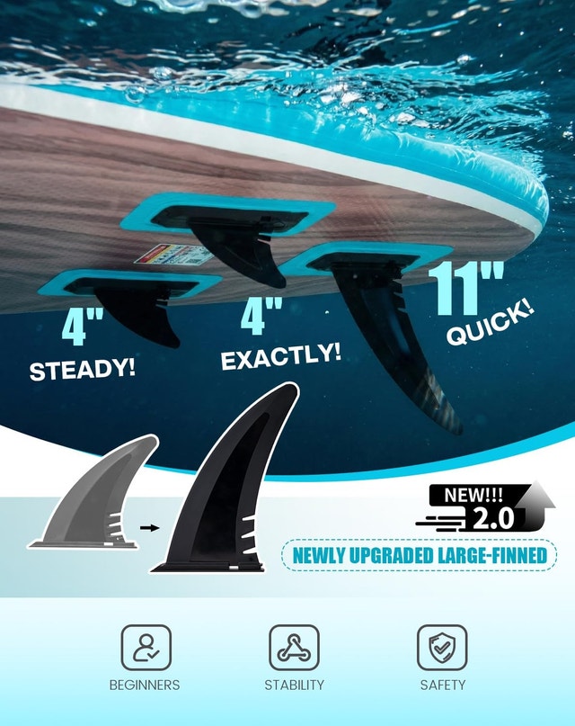 Tuxedo Sailor Inflatable SUP - 420lb Capacity - photo 3