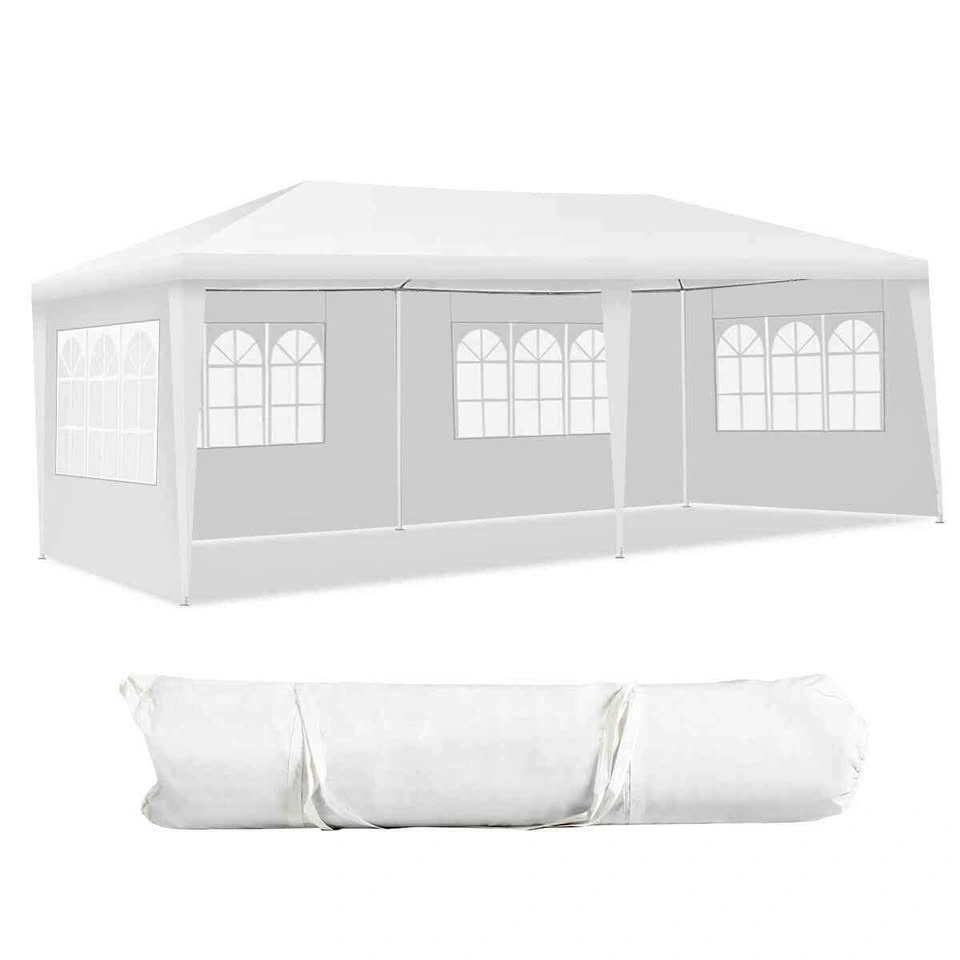 Gymax 10'x20' Outdoor Canopy Tent w/ 4 Sidewalls