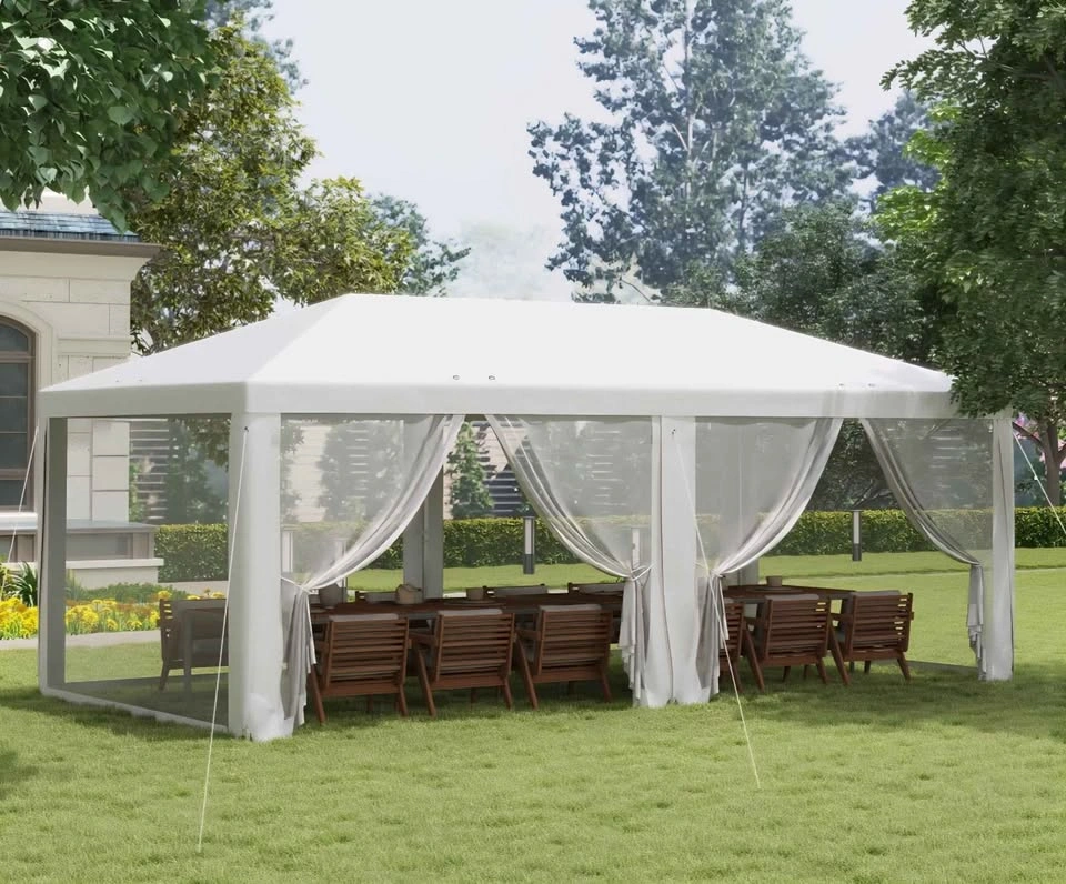 Gymax 10'x20' Outdoor Mesh Canopy Tent - New - photo 4