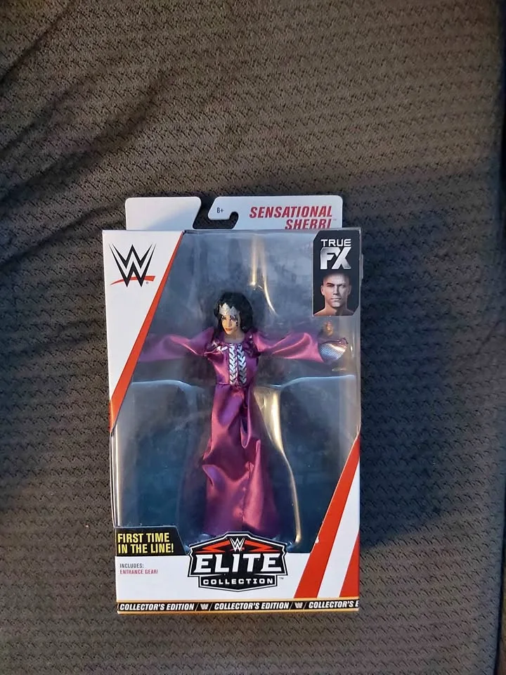 WWE Sensational Sherri Elite Figure NIB thumbnail