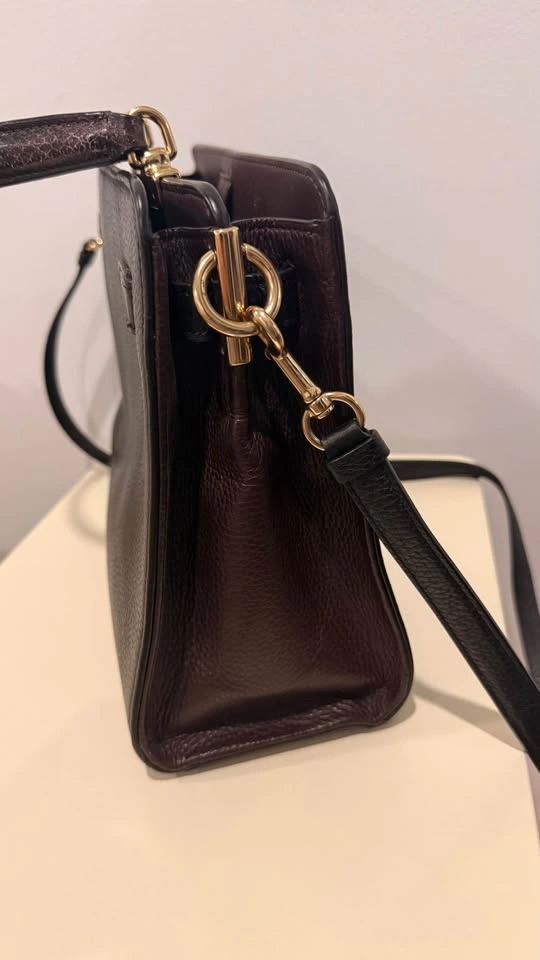 Coach Lane Carryall Leather Crossbody Satchel Shoulder Bag - photo 4