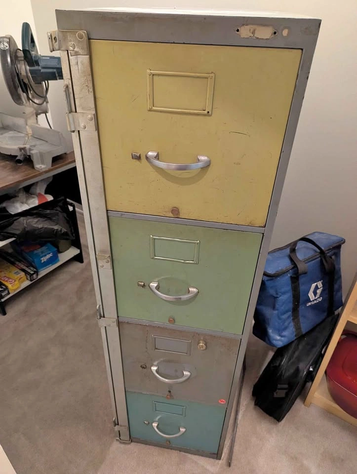 Big Heavy File Cabinet