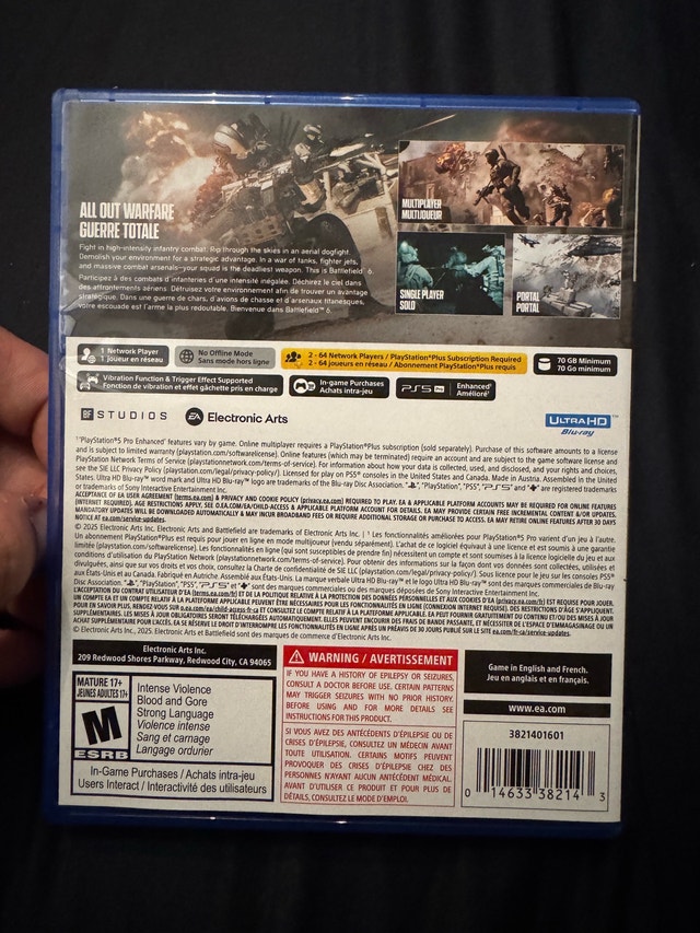 Battlefield 6 game PS5 - photo 2