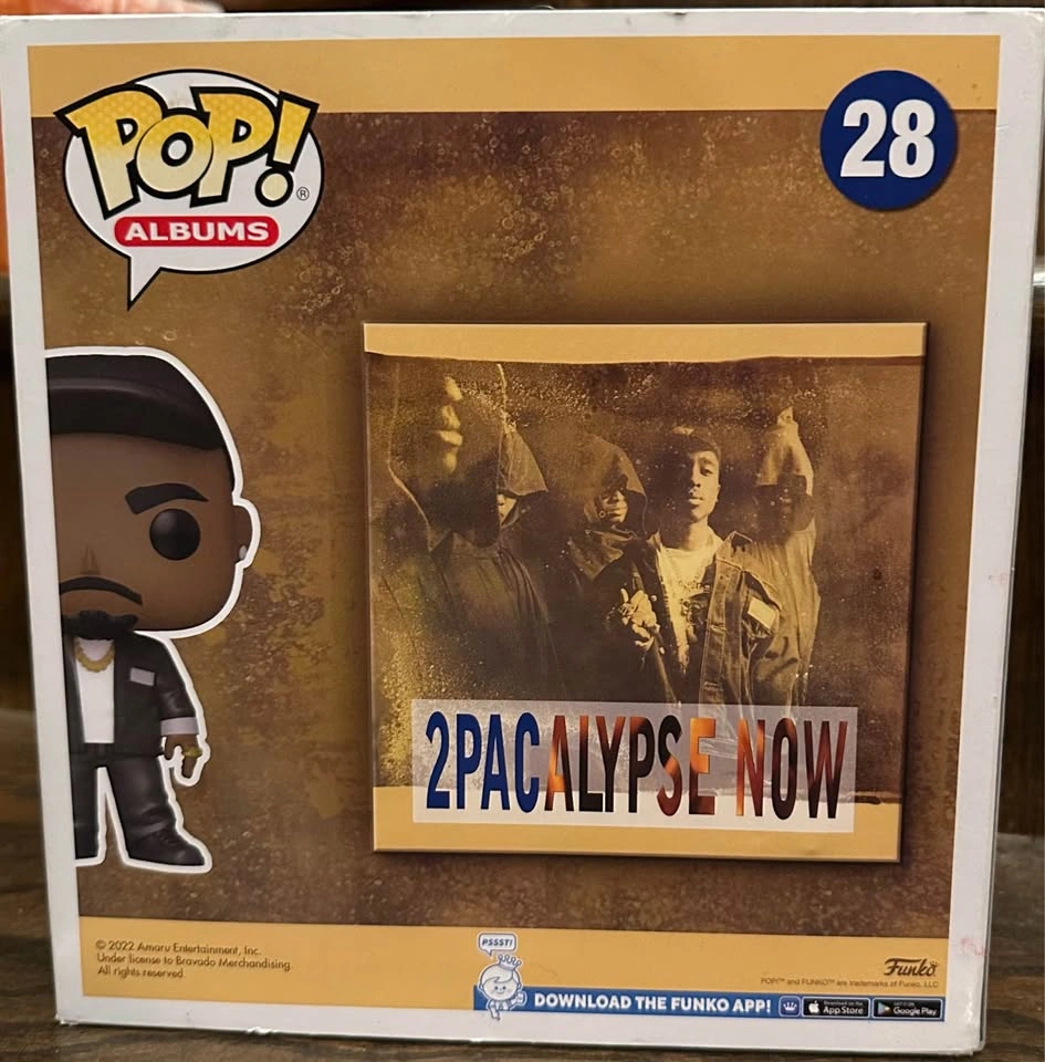 Funko Pop! Albums Tupac Shakur 2PACALYPSE NOW #28 - photo 2