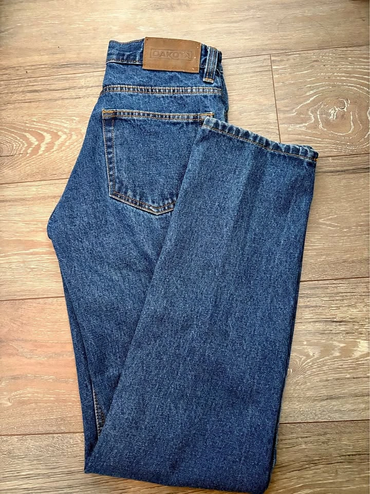Dakota Classic Blue Straight Leg Jeans