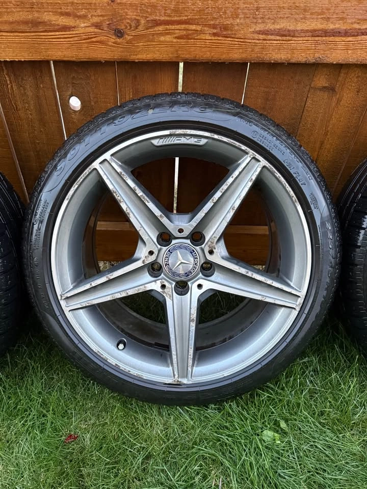 Mercedes-Benz AMG 18 inch Wheels Pirelli Winter Tires Set of 4 - photo 3