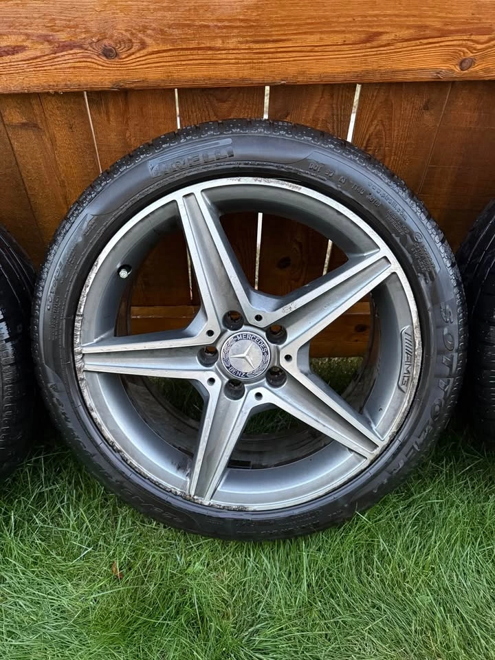 Mercedes-Benz AMG 18 inch Wheels Pirelli Winter Tires Set of 4 - photo 4