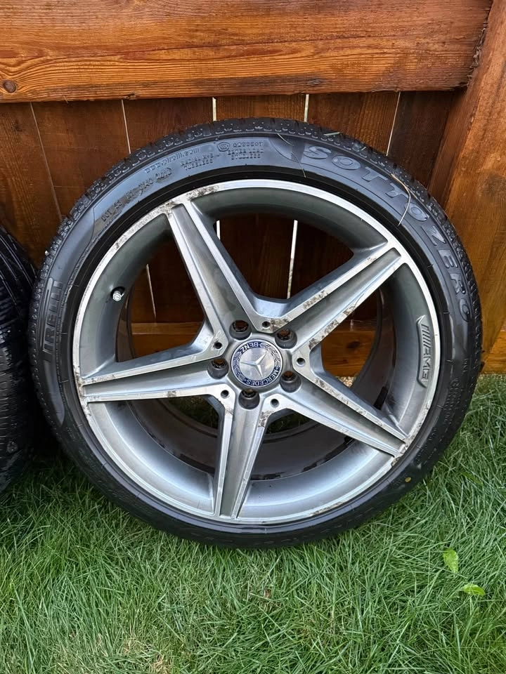 Mercedes-Benz AMG 18 inch Wheels Pirelli Winter Tires Set of 4 - photo 5