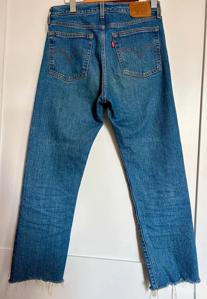 Women’s Levi's Wedge Straight Jeans Size 27 length 26 - photo 2