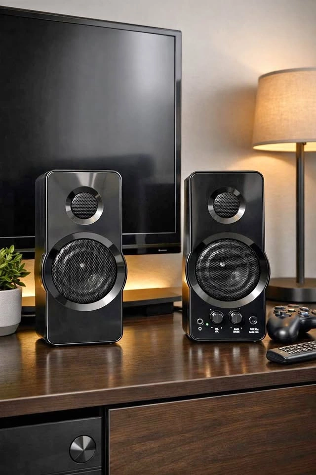 Wired speakers