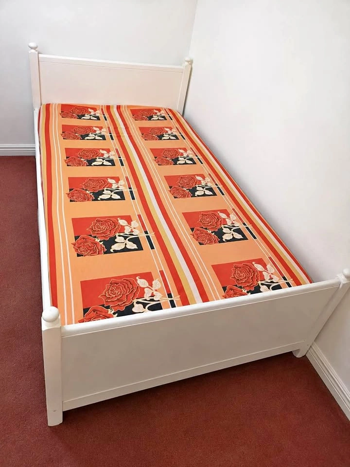 Twin Bed Frame with Mattress