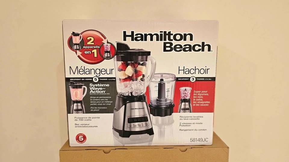 Hamilton Beach Blender & Chopper – 2-in-1 - photo 4