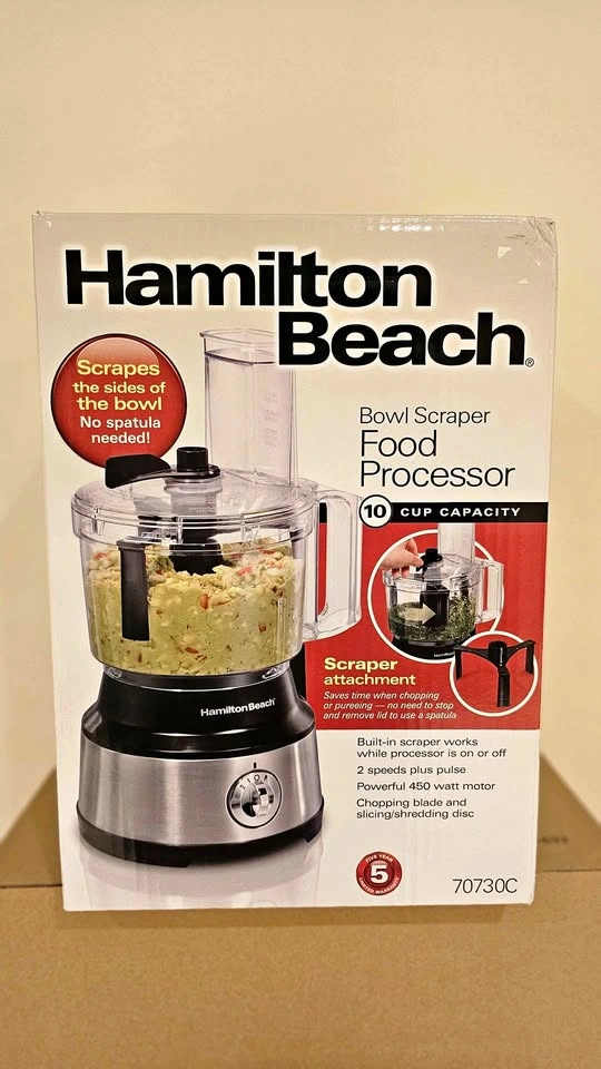 Hamilton Beach 10-Cup Food Processor