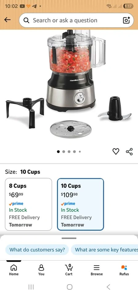Hamilton Beach 10-Cup Food Processor - photo 4
