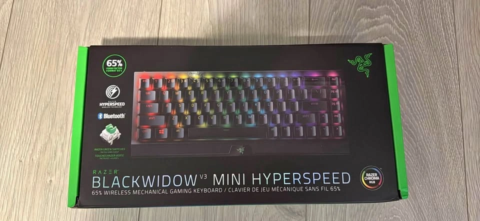 Razer BlackWidow V3 Mini HyperSpeed 65% Wireless Keyboard