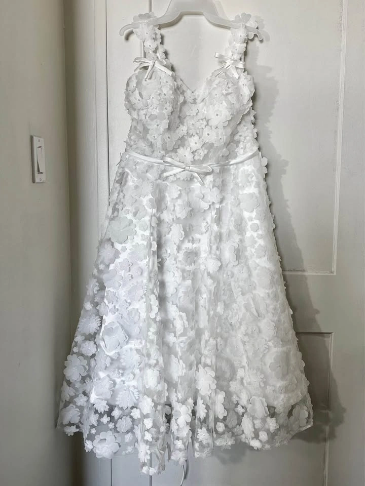 Floral Lace Dress - Women's Large - photo 4