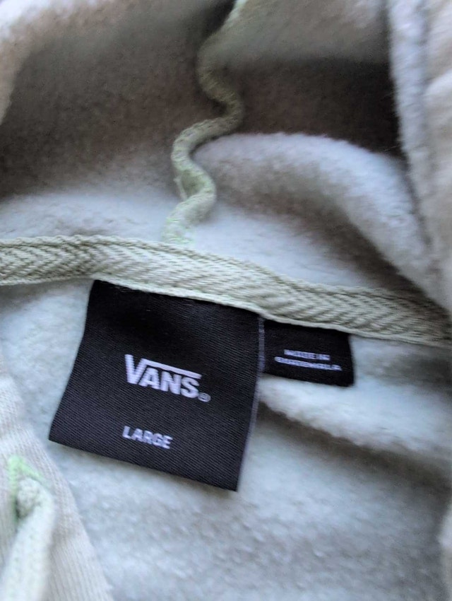 Vans Hoodie Medium Pale Green - photo 2