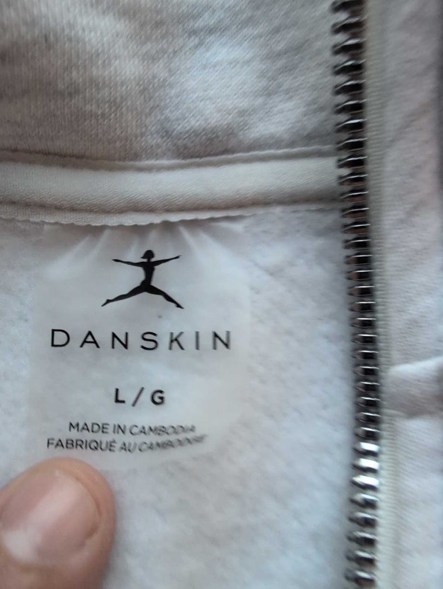 Danskin Pullover Woman's Large Grey - photo 2